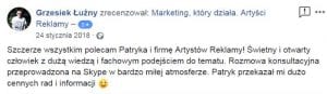 Grzesiek Łużny opinia-min