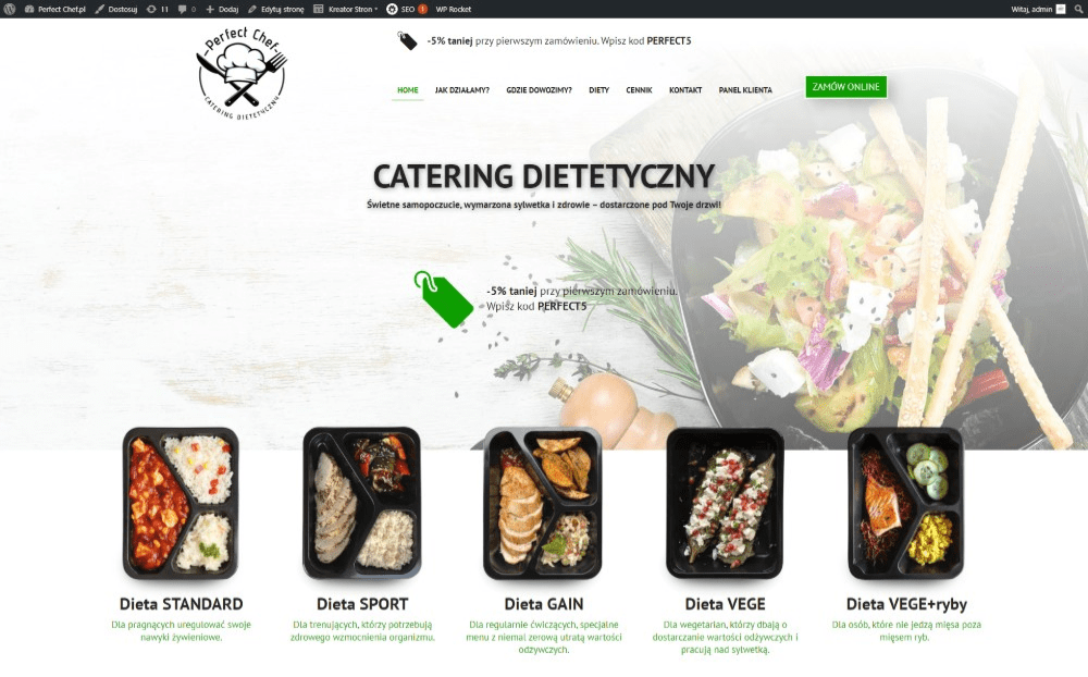 perfect-chef okladka portfolio stron www-min